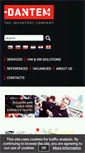 Mobile Screenshot of dantem.com