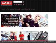 Tablet Screenshot of dantem.com