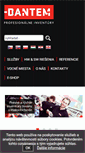 Mobile Screenshot of dantem.sk